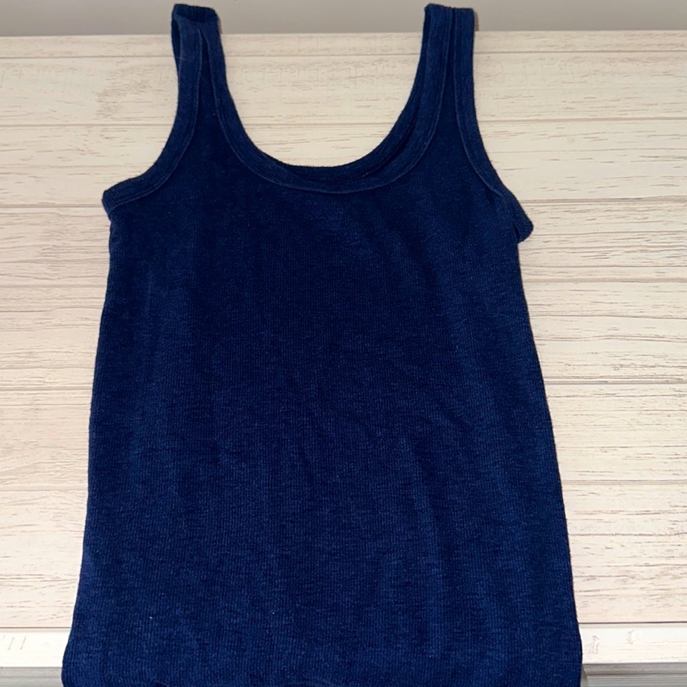 Navy Aerie Tank Top